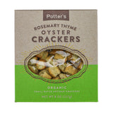 Potter's Crackers Organic Rosemary Thyme Oyster Crackers